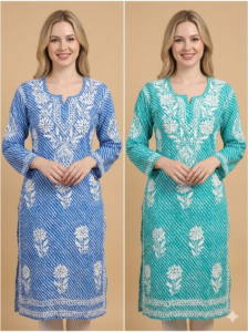 KAAYA 3D Mul Cotton Kurti